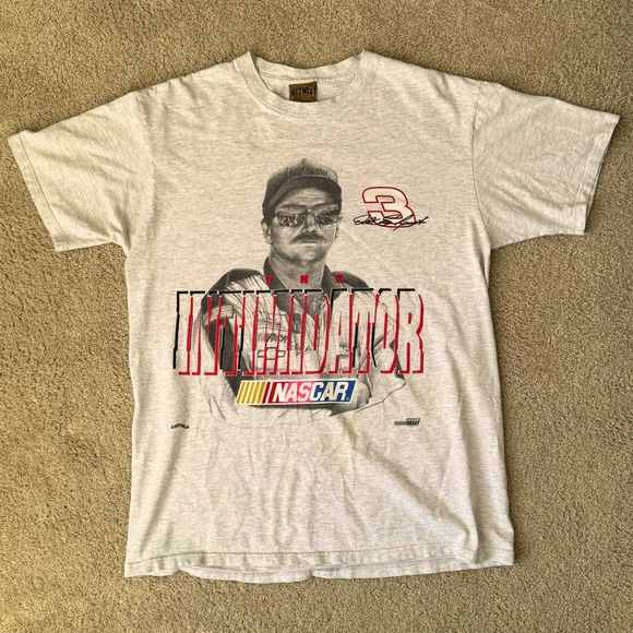 nutmeg mills Other - Vintage 90s Dale Earnhardt “The Intimidator” Nutmeg Mills size Large T shirt